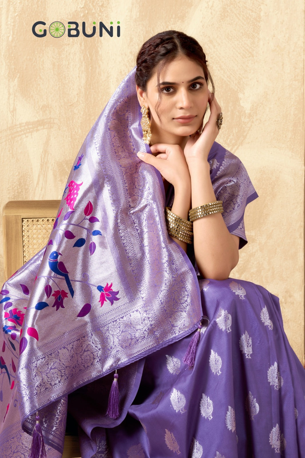1504 Shagun Gobuni Silk Sarees