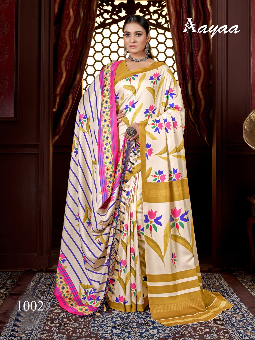 1002 Vol 1 Aayaa Sarees