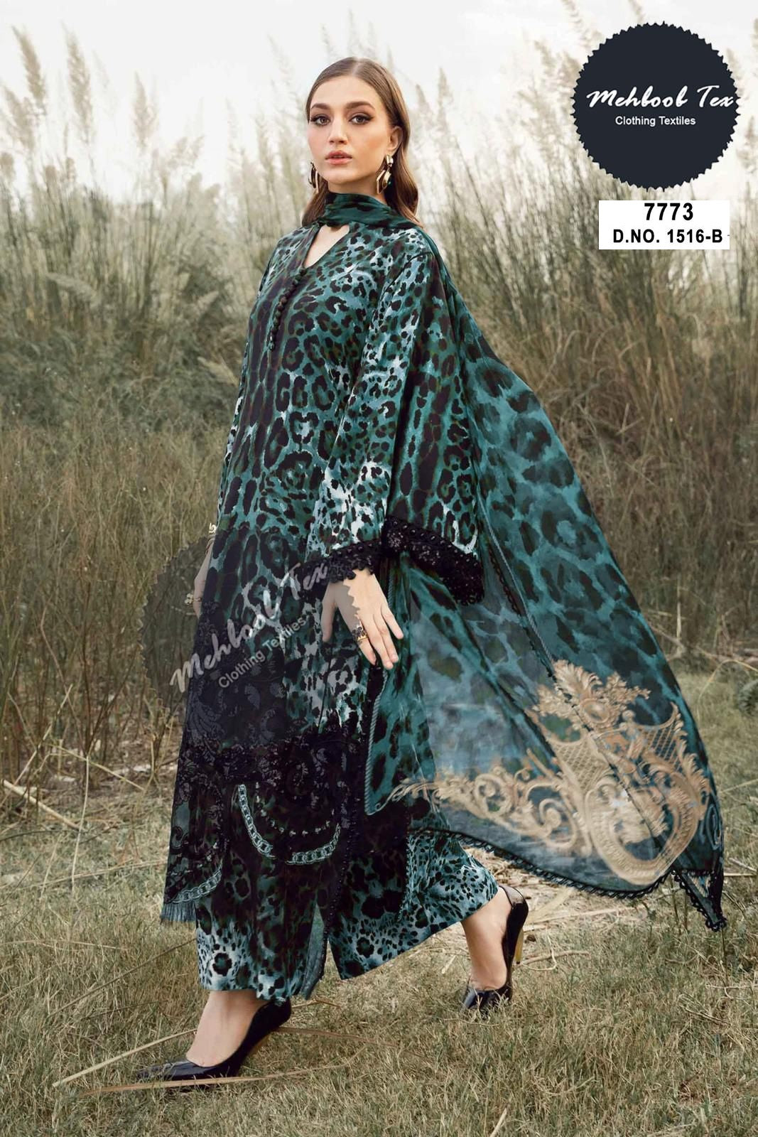 1516B Mehboob Tex Patches Pakistani Salwar Suits