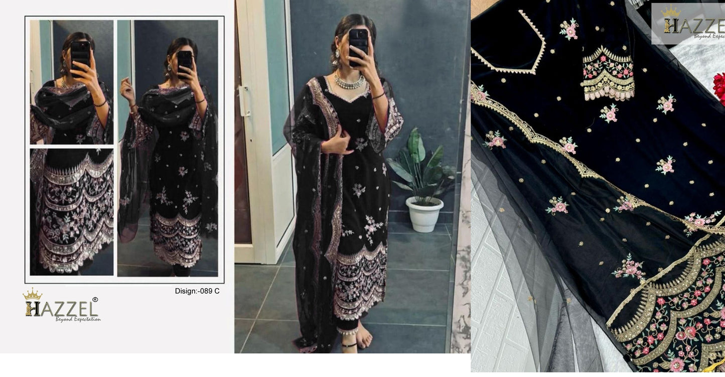 089C Hazzel Pakistani Salwar Suits