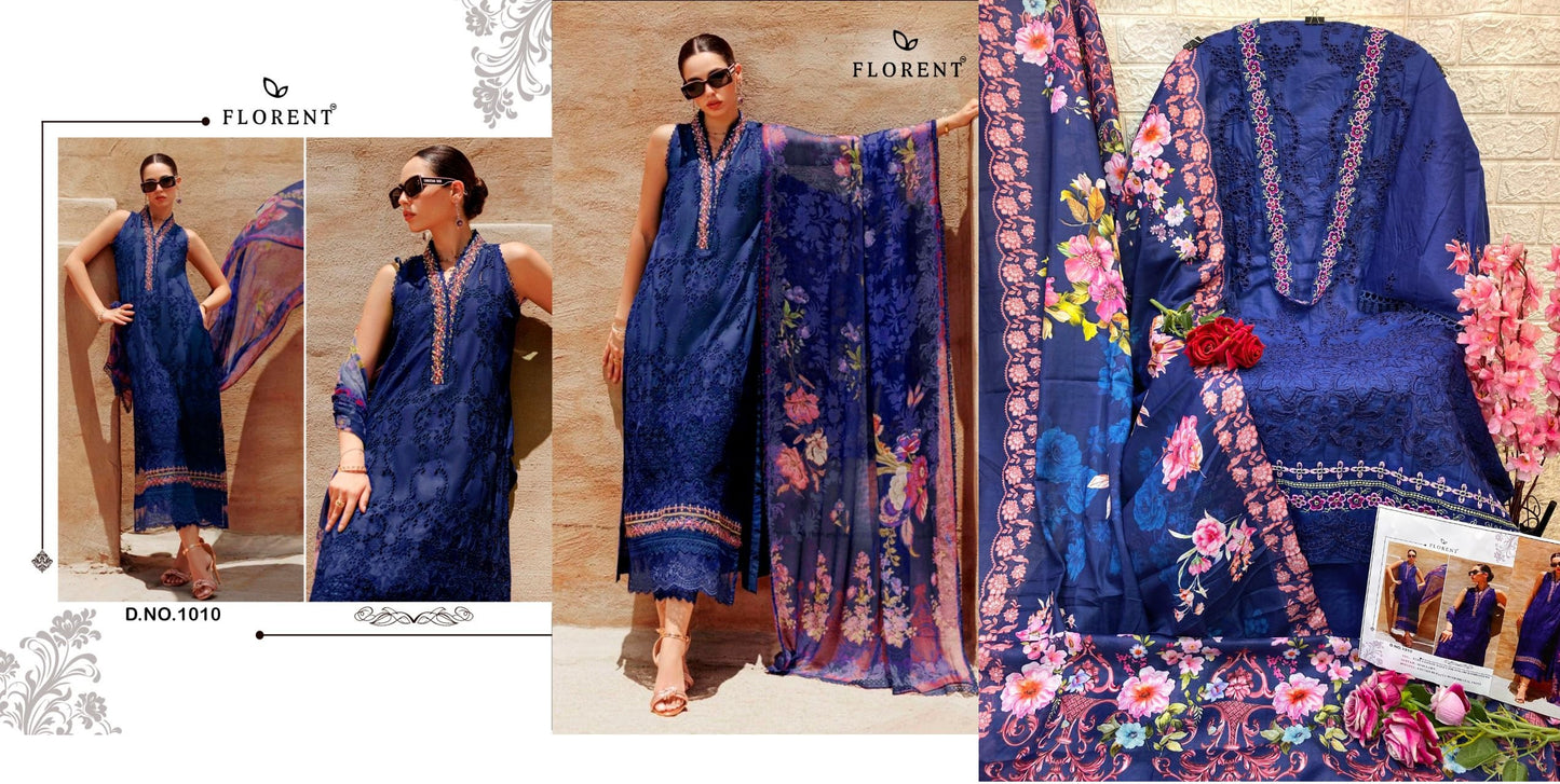 1010 Florent Pakistani Salwar Suits