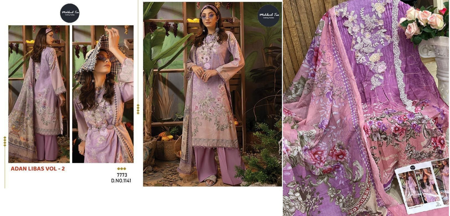 1141 Mehboob Tex Pakistani Salwar Suits
