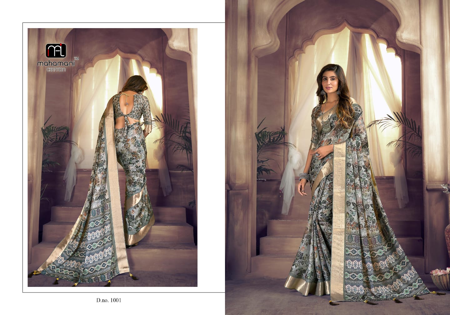 1001 Kalindi Mahamani Creation Sarees