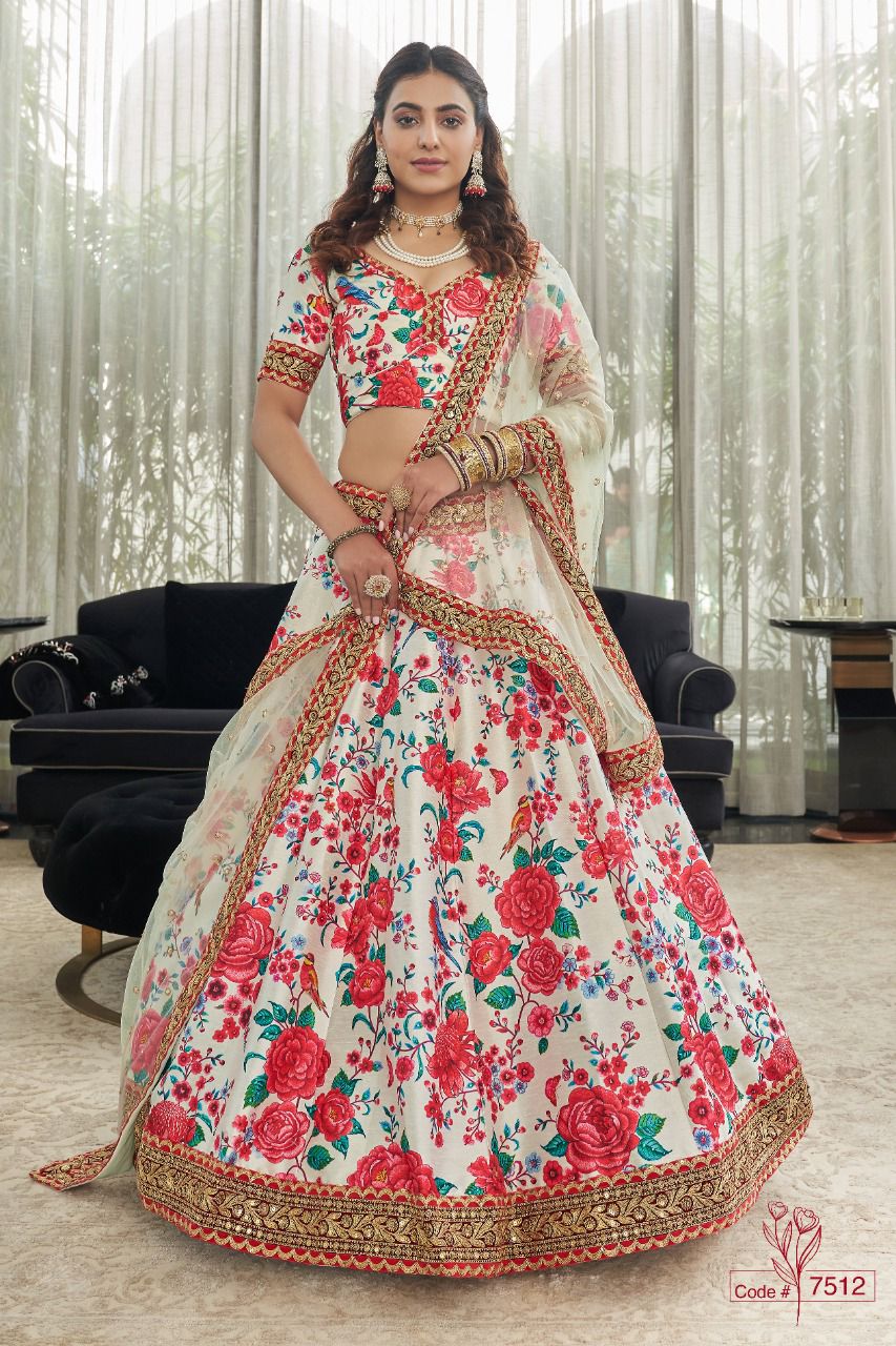 7512 Carnations Vol 2 Zeel Lehenga Choli