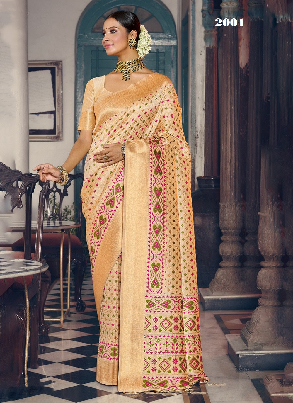 2001 Akansha Sangam Sarees