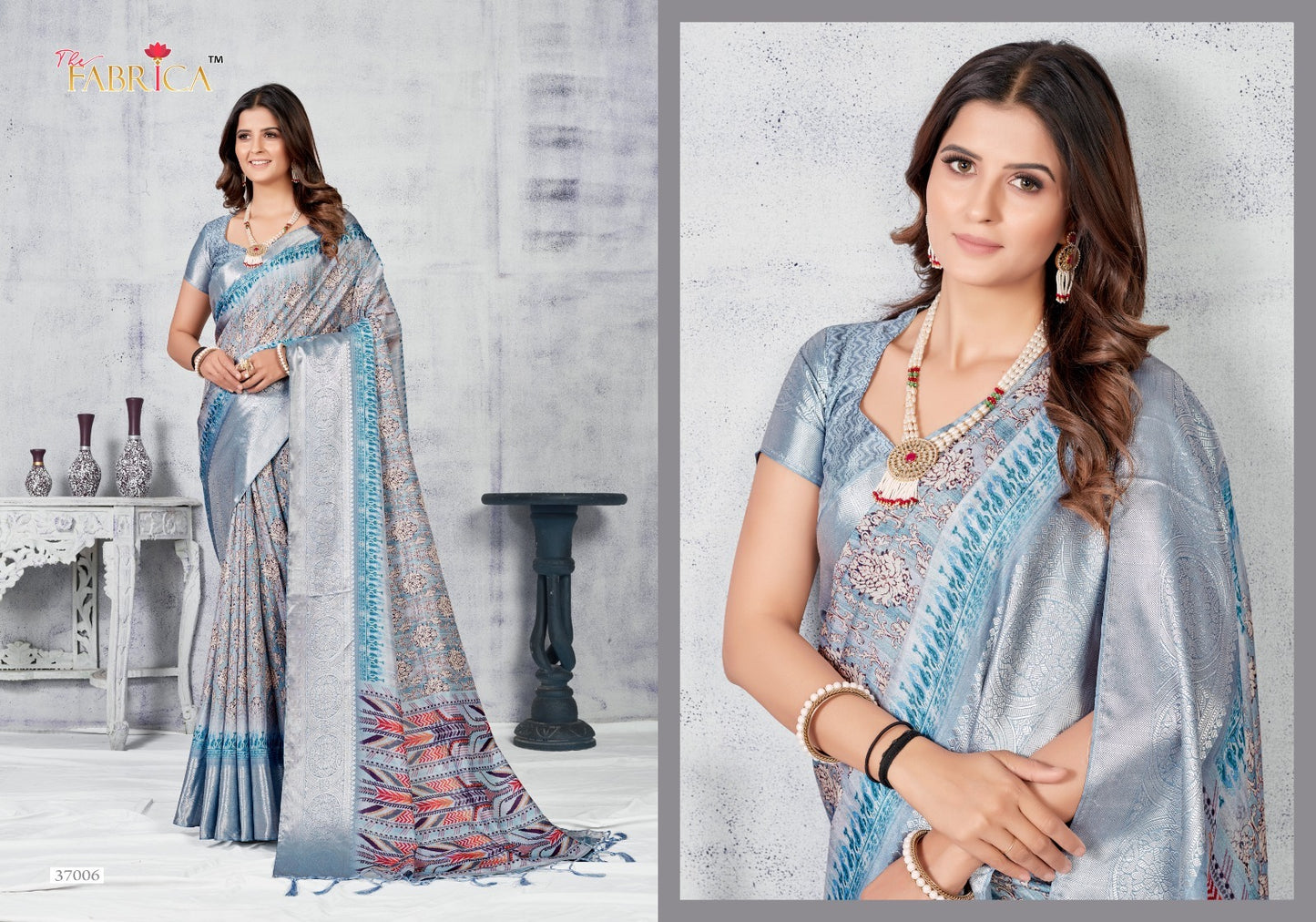 37006 Saffron Vol 2 The Fabrica Sarees