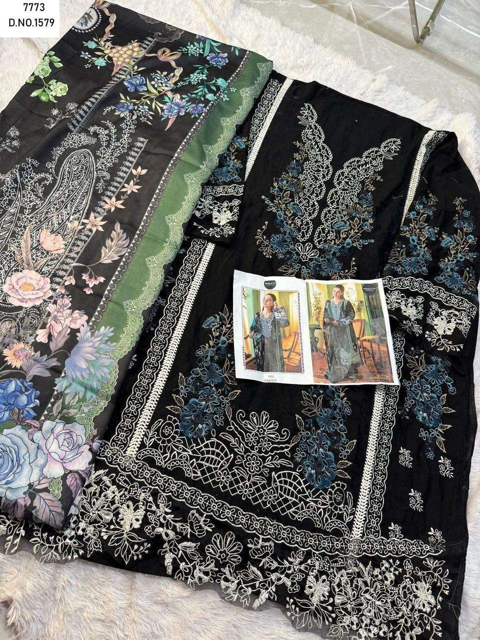 1579 Mehboob Tex Pure Cotton Pakistani Salwar Suits