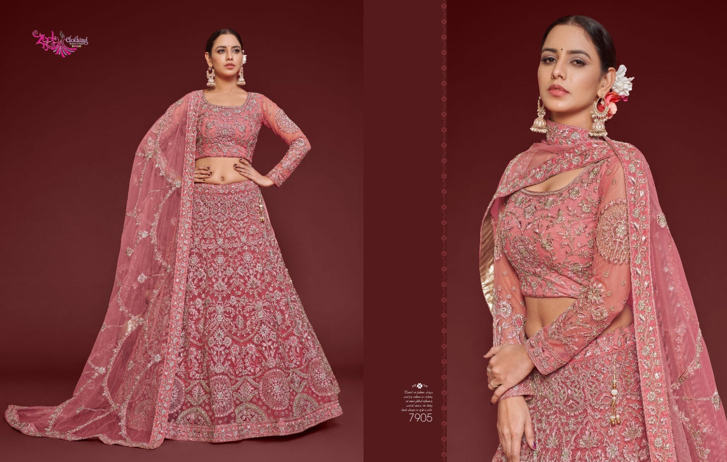 7905 The Shimmers Vol 1 Zeel Lehenga Choli