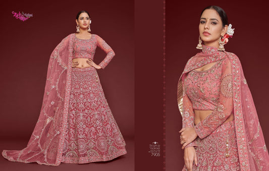 7905 The Shimmers Vol 1 Zeel Lehenga Choli