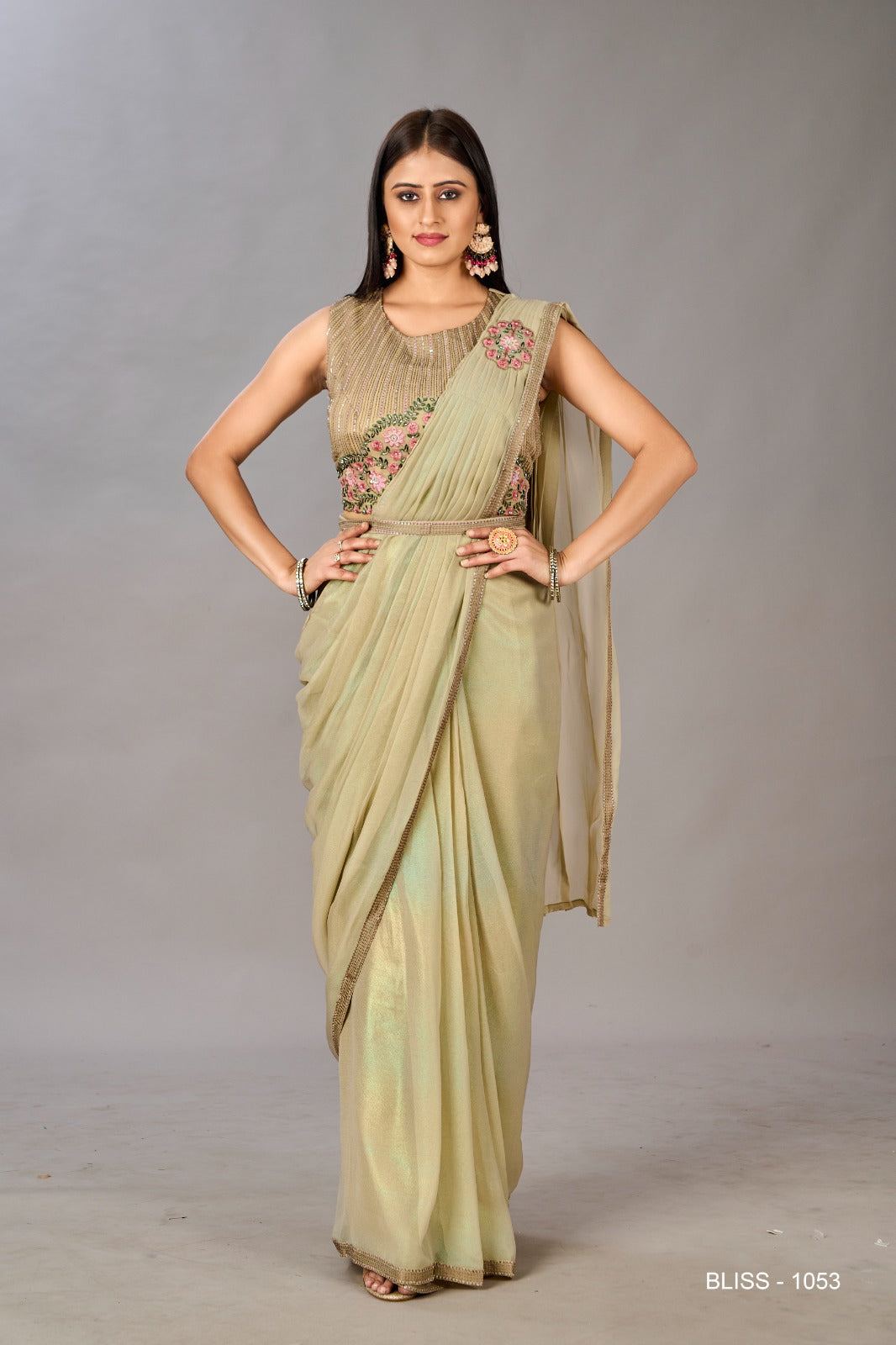 1053 Bliss Jivora Ready To Wear Saree