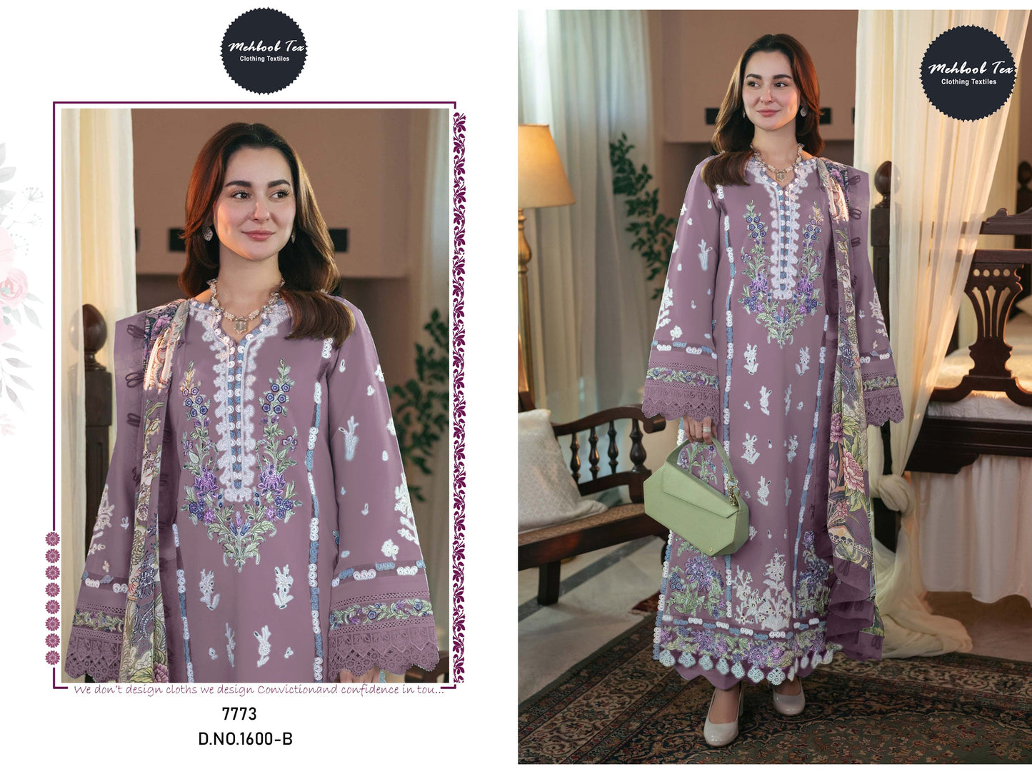1600 B Mehboob Tex Viscose Pakistani Salwar Suits