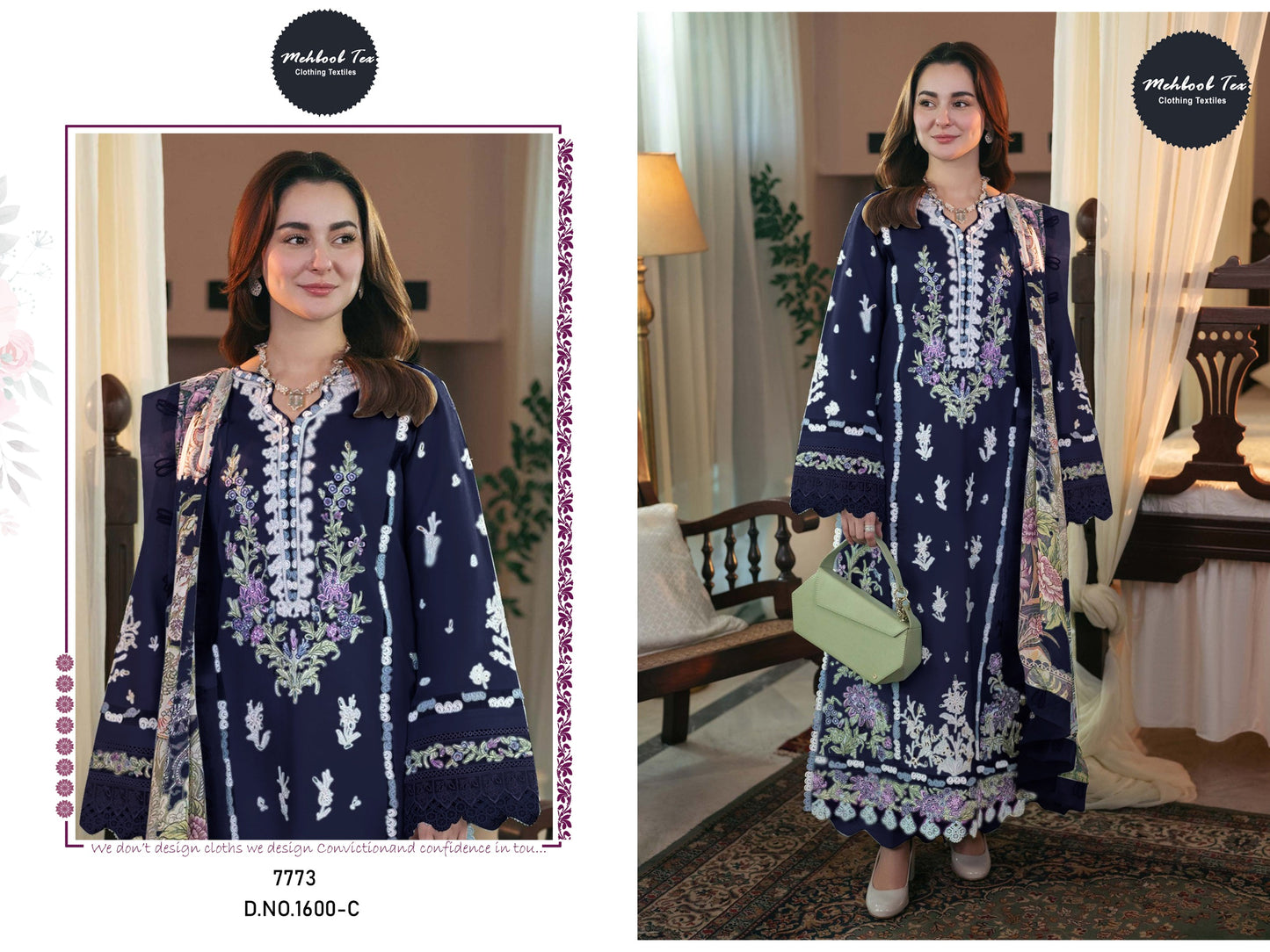 1600 C Mehboob Tex Viscose Pakistani Salwar Suits