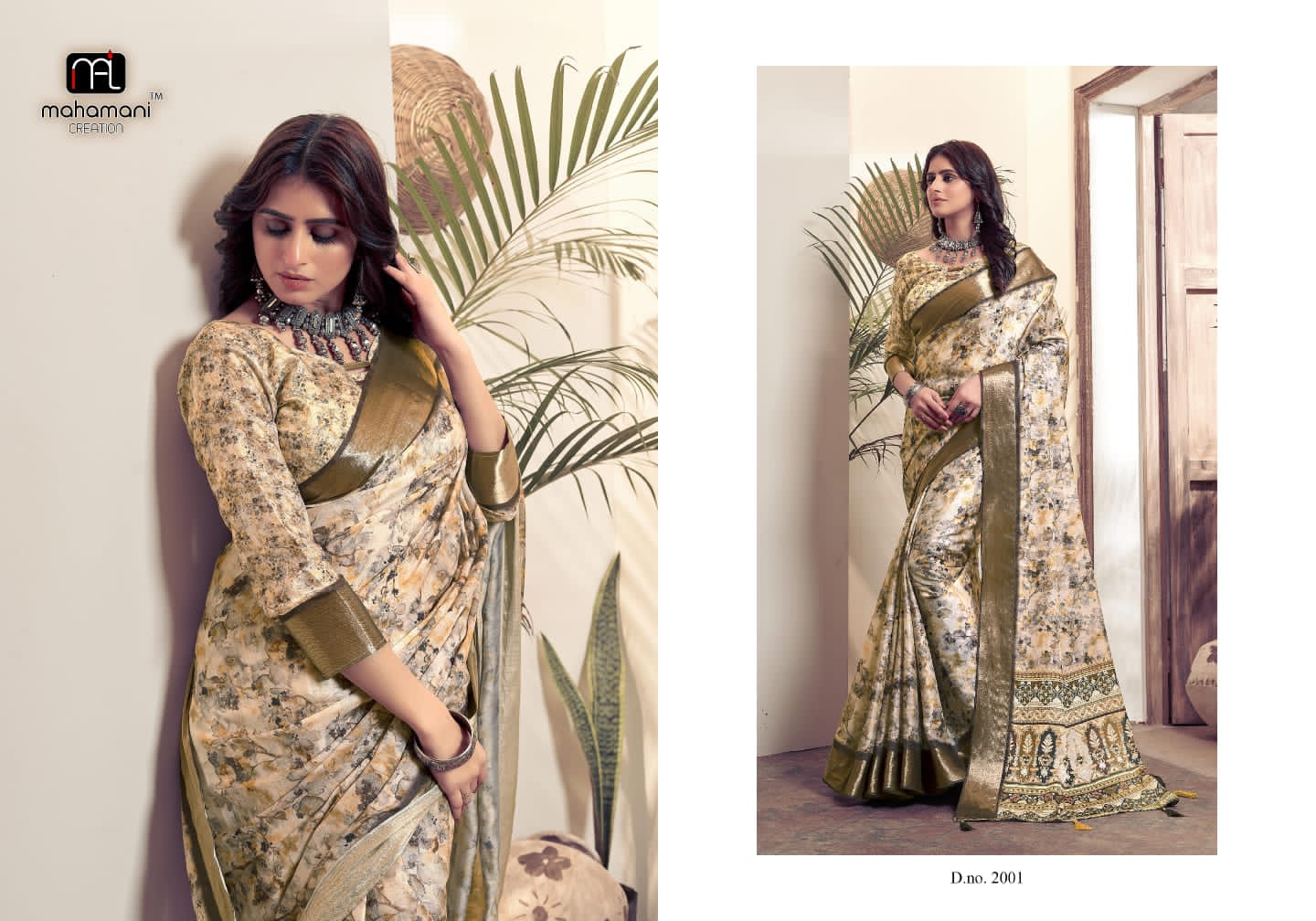 2001 Kalindi Mahamani Creation Sarees