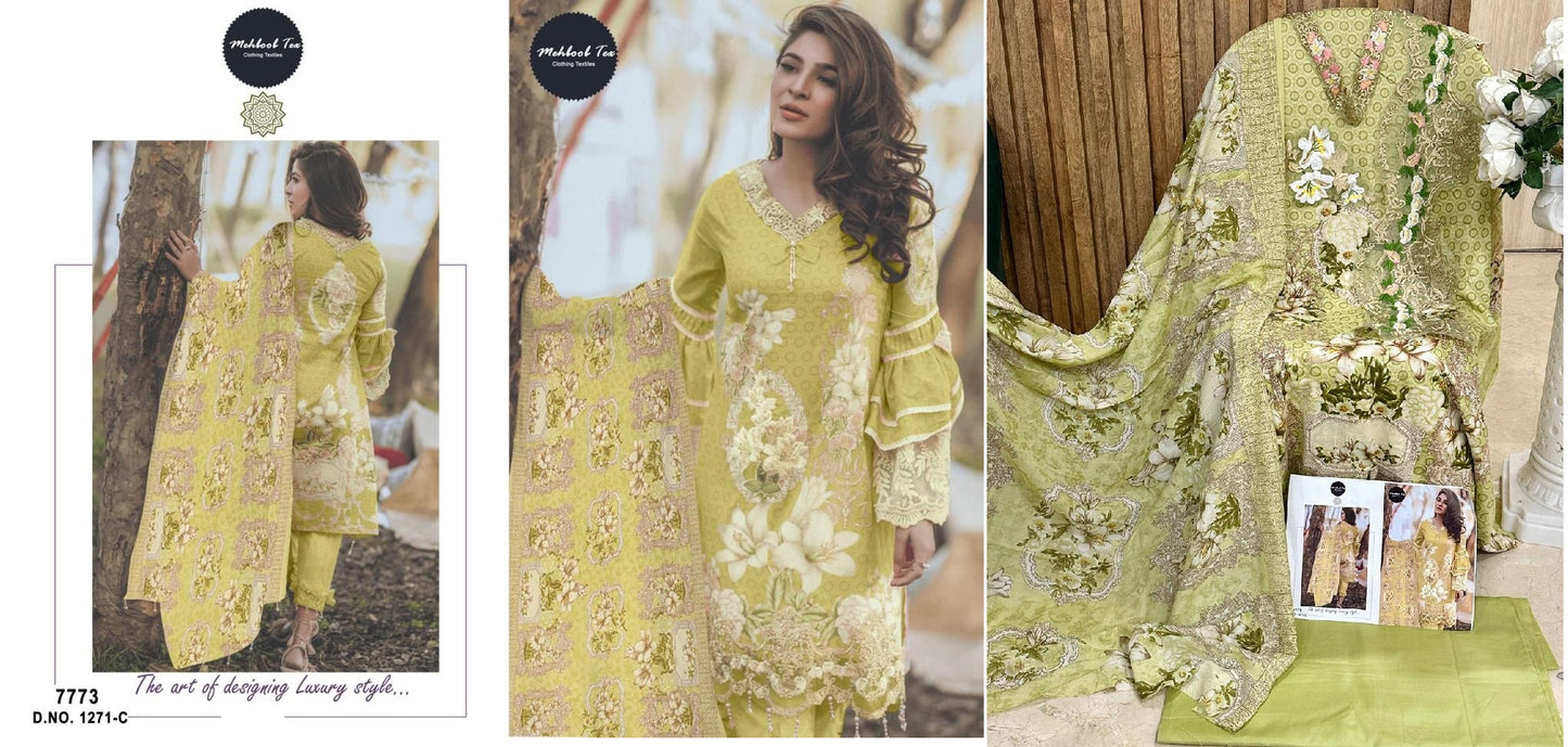 1271C Mehboob Tex Pakistani Salwar Suits