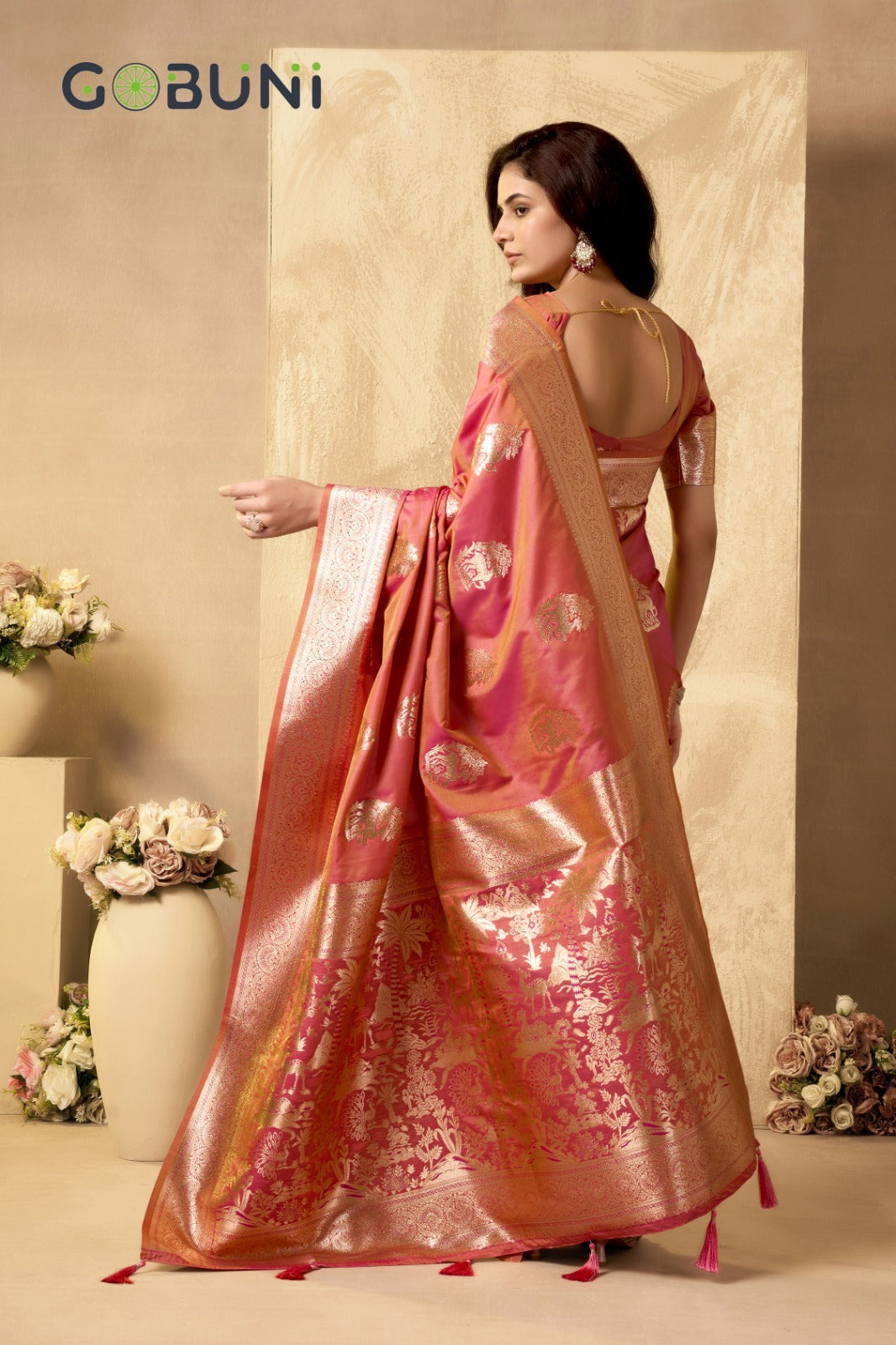1601 Sabyasachi Gobuni Silk Sarees