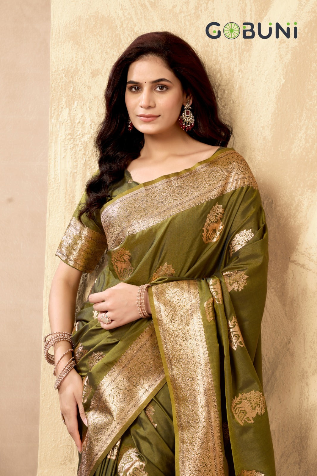1602 Sabyasachi Gobuni Silk Sarees