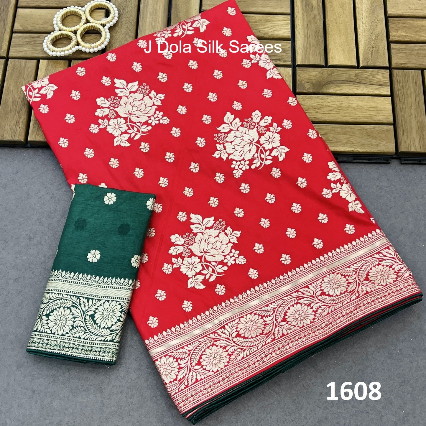 1608 J Dola Silk Sarees