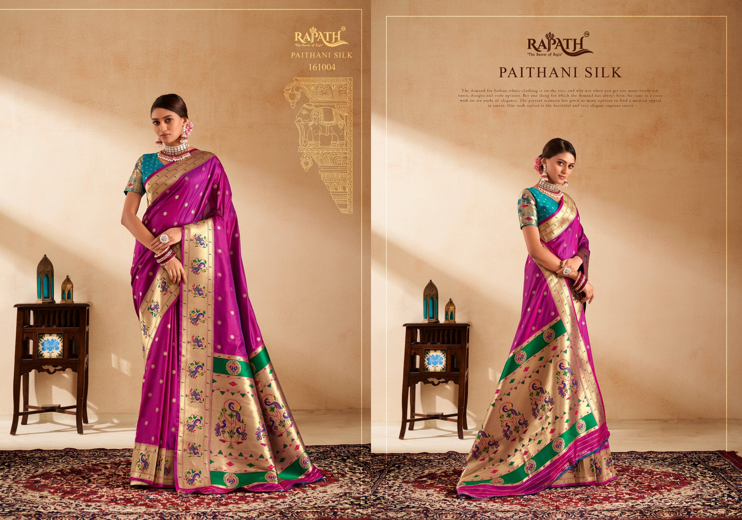 161004 Panihari Rajpath Paithani Silk Sarees