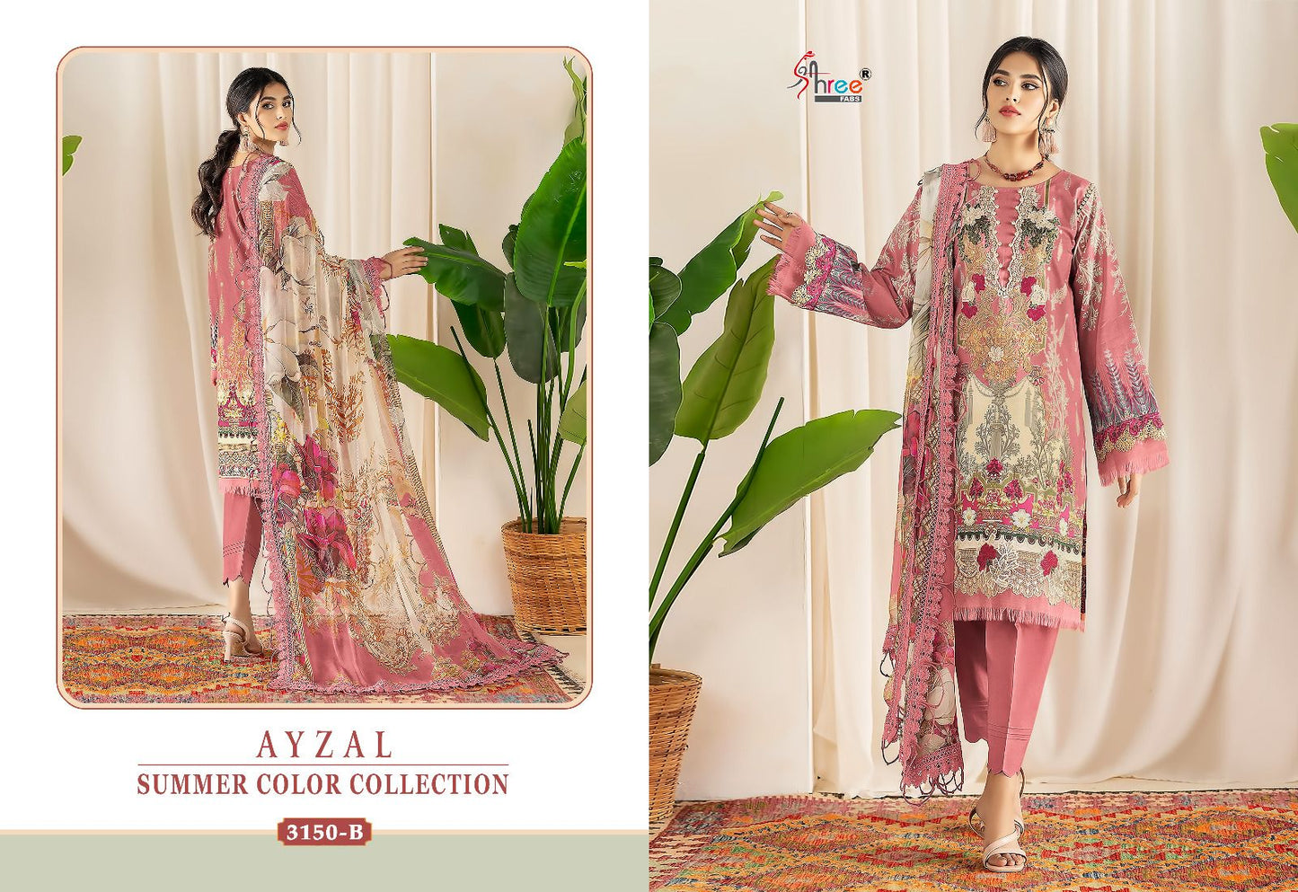S-416B Shree Fabs Pakistani Salwar Suits