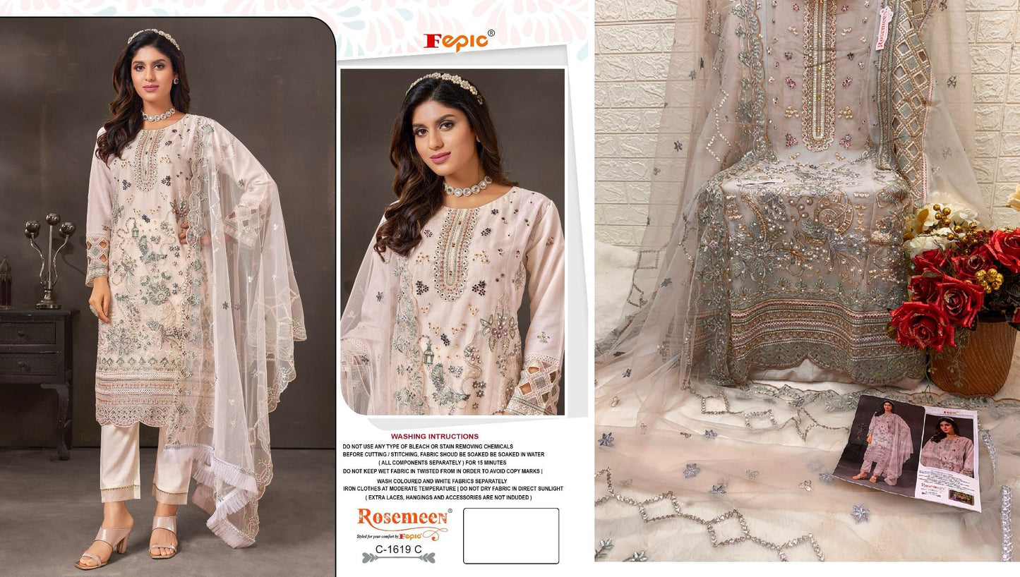1619C Fepic Pakistani Salwar Suits