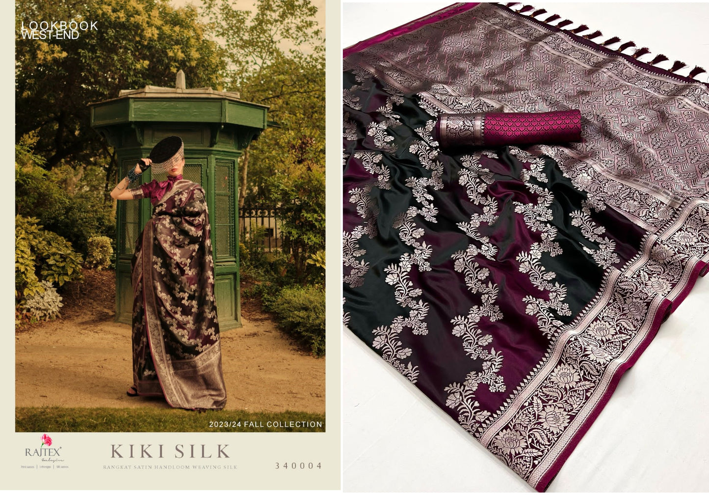 340004 Kiki Rajtex Sarees