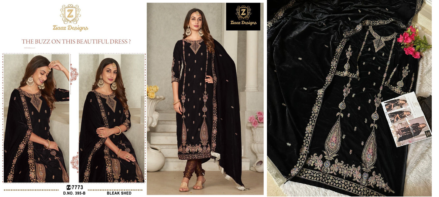 395B Ziaaz Designs Pakistani Salwar Suits