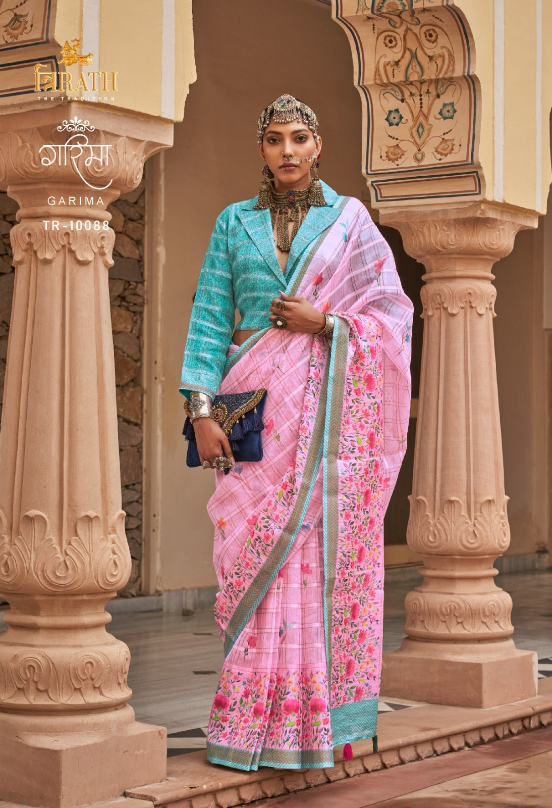 10088 Garima Trirath Sarees