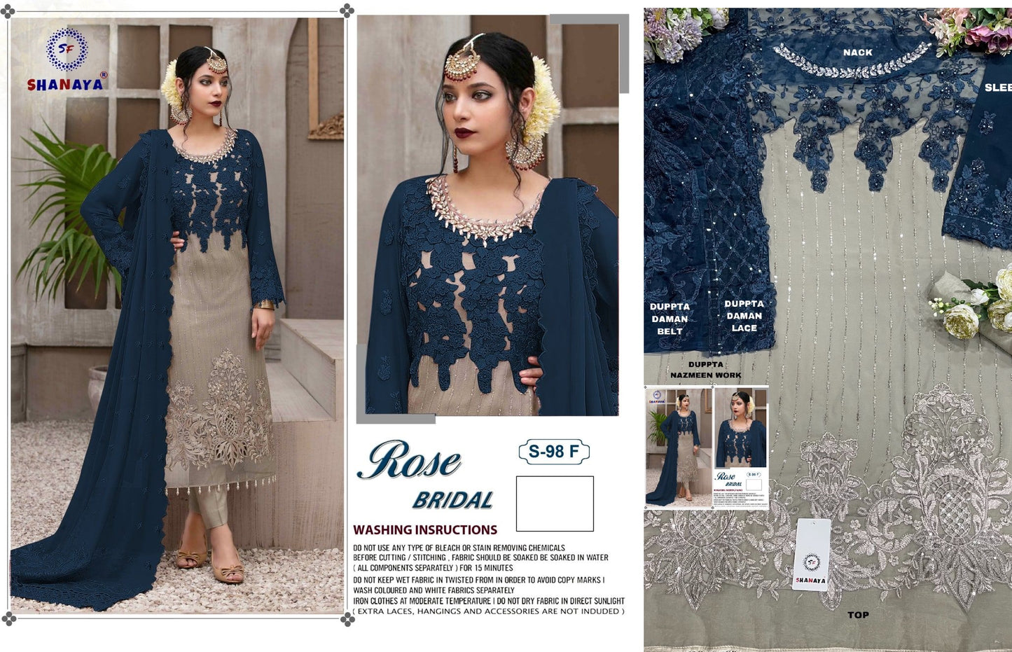 98F Shanaya Fashion Pakistani Salwar Suits