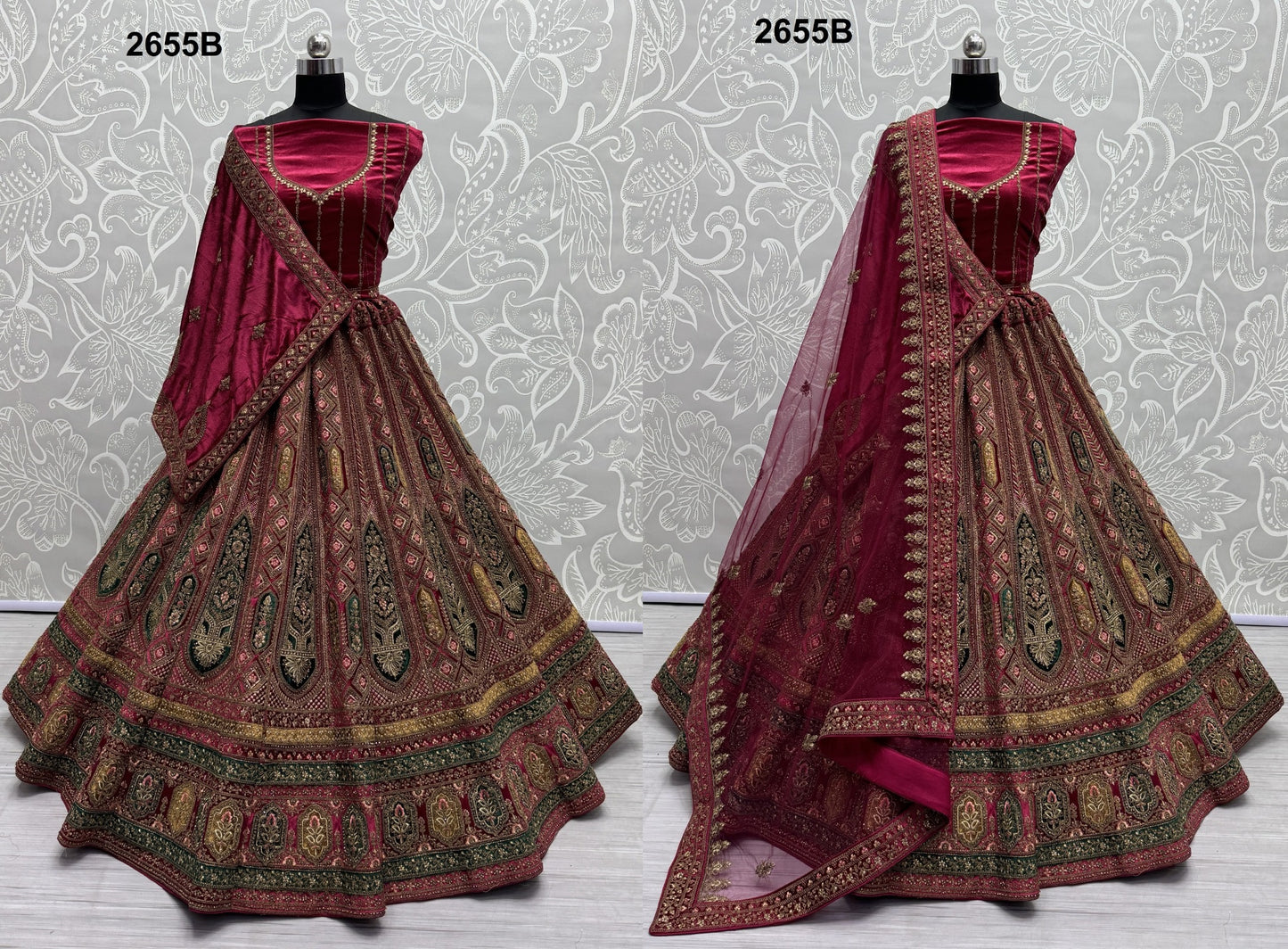 2655B Anjani Art Lehenga Choli