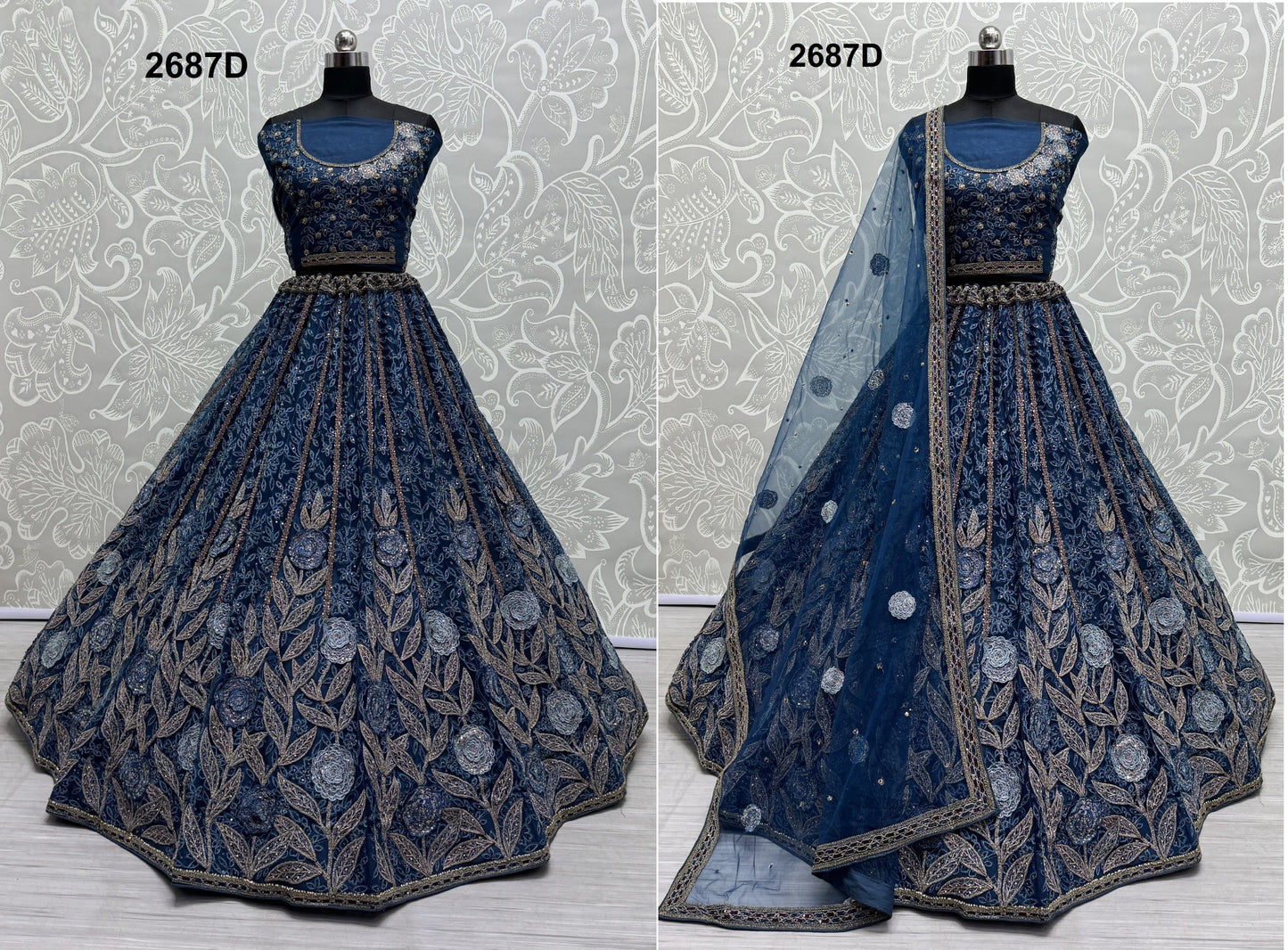 2687D Anjani Art Lehenga Choli