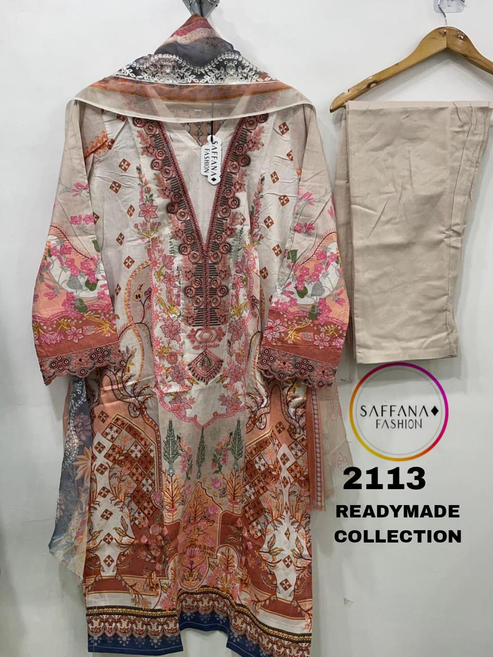 2113 Saffana Pakistani Readymade Suits