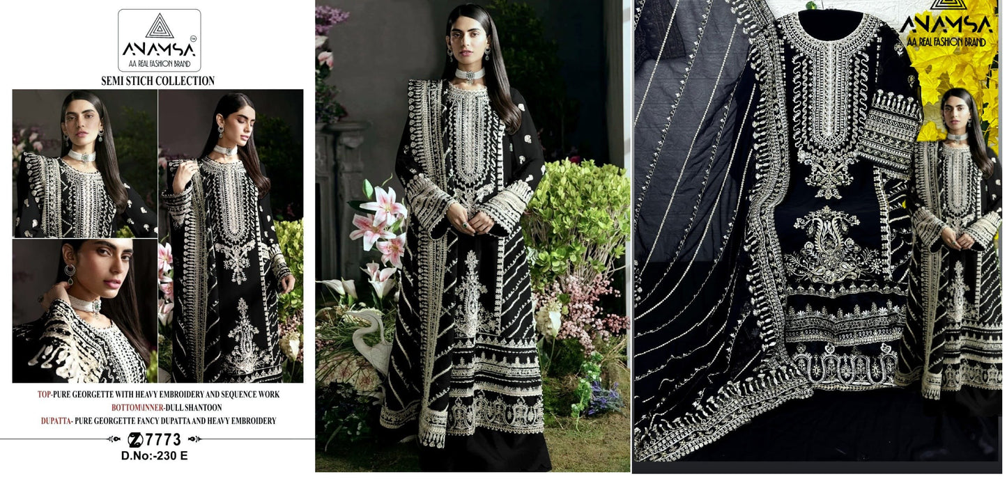 230E Anamsa Pakistani Salwar Suits