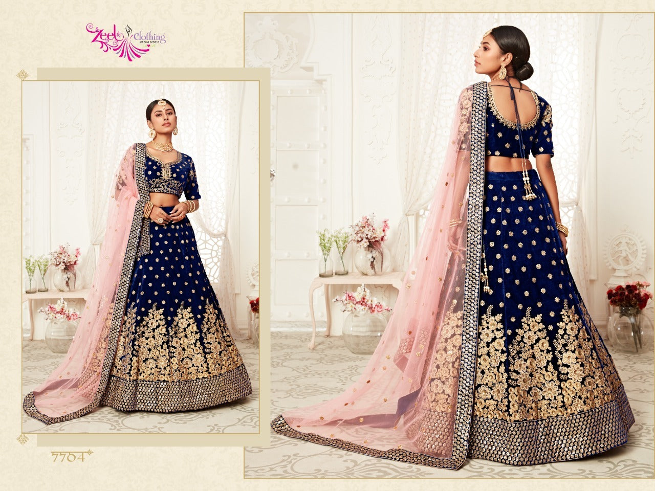7704 Traditionl Vol 2 Zeel Lehenga Choli