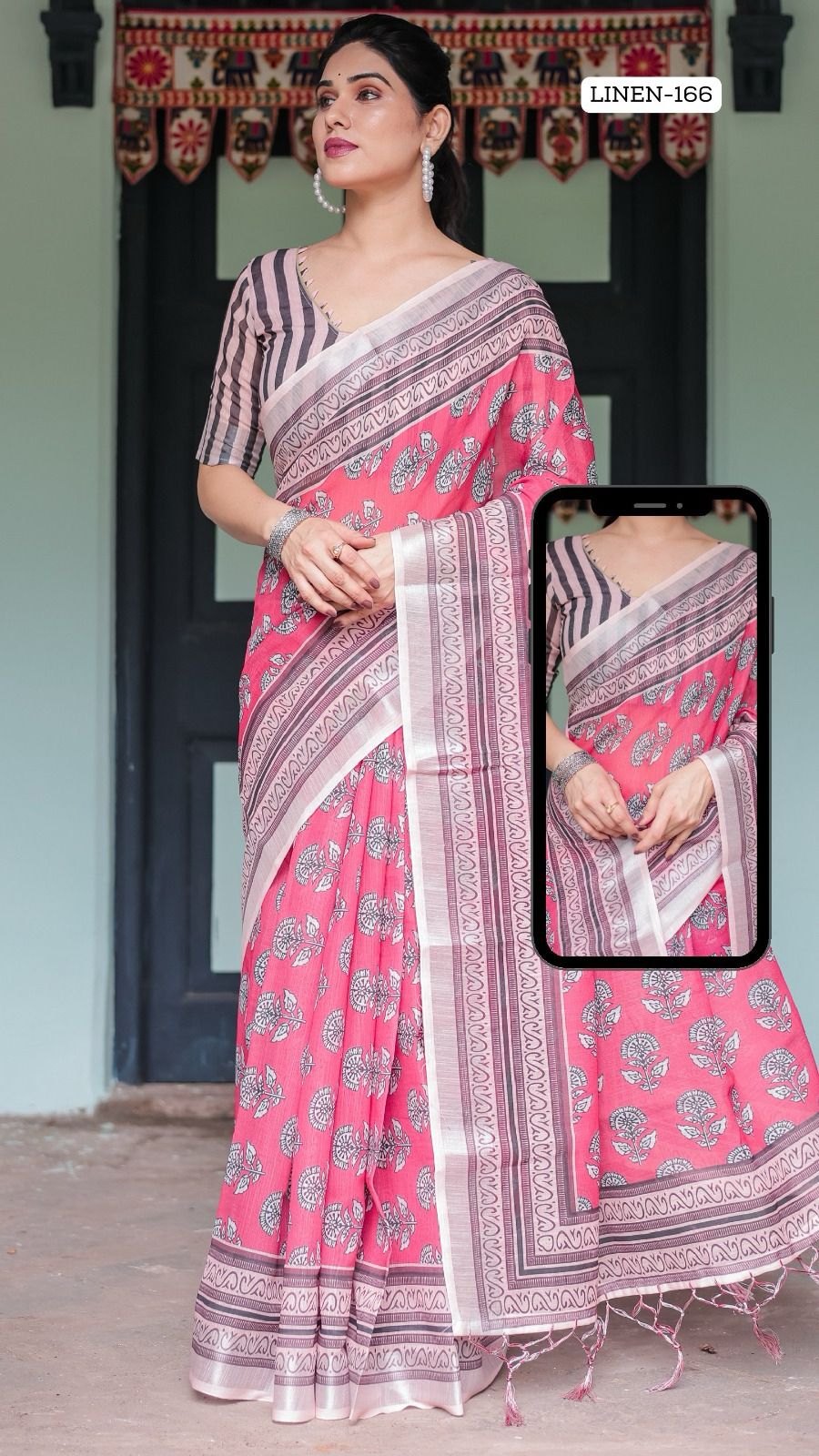 166 Nx Almaari Handloom Sarees