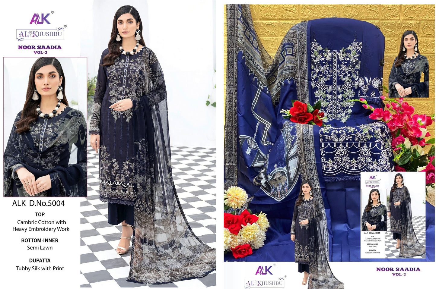 5004 Alk Pakistani Salwar Suits