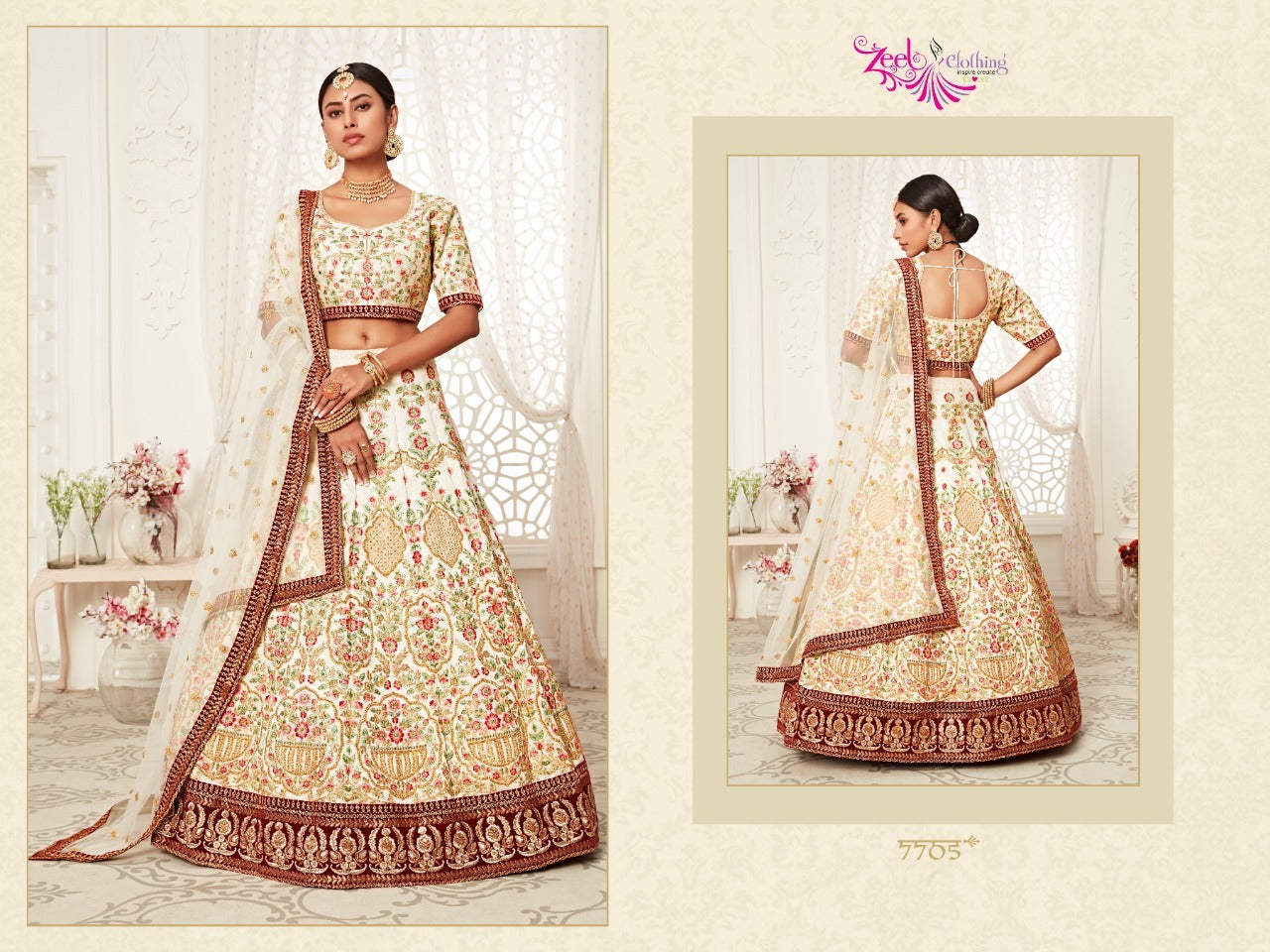 7705 Traditionl Vol 2 Zeel Lehenga Choli