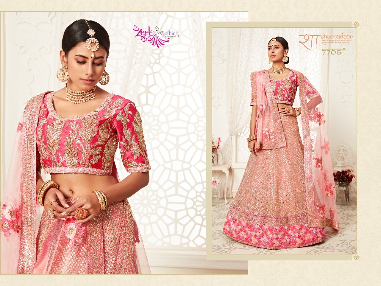 7706 Traditionl Vol 2 Zeel Lehenga Choli