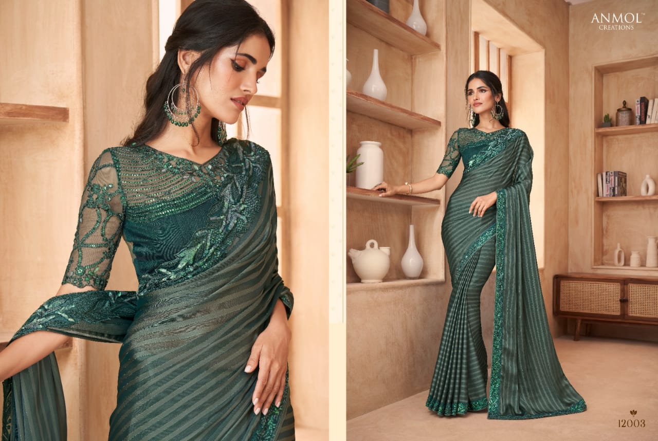 12003 Elegance Vol 16 Anmol Creations Sarees