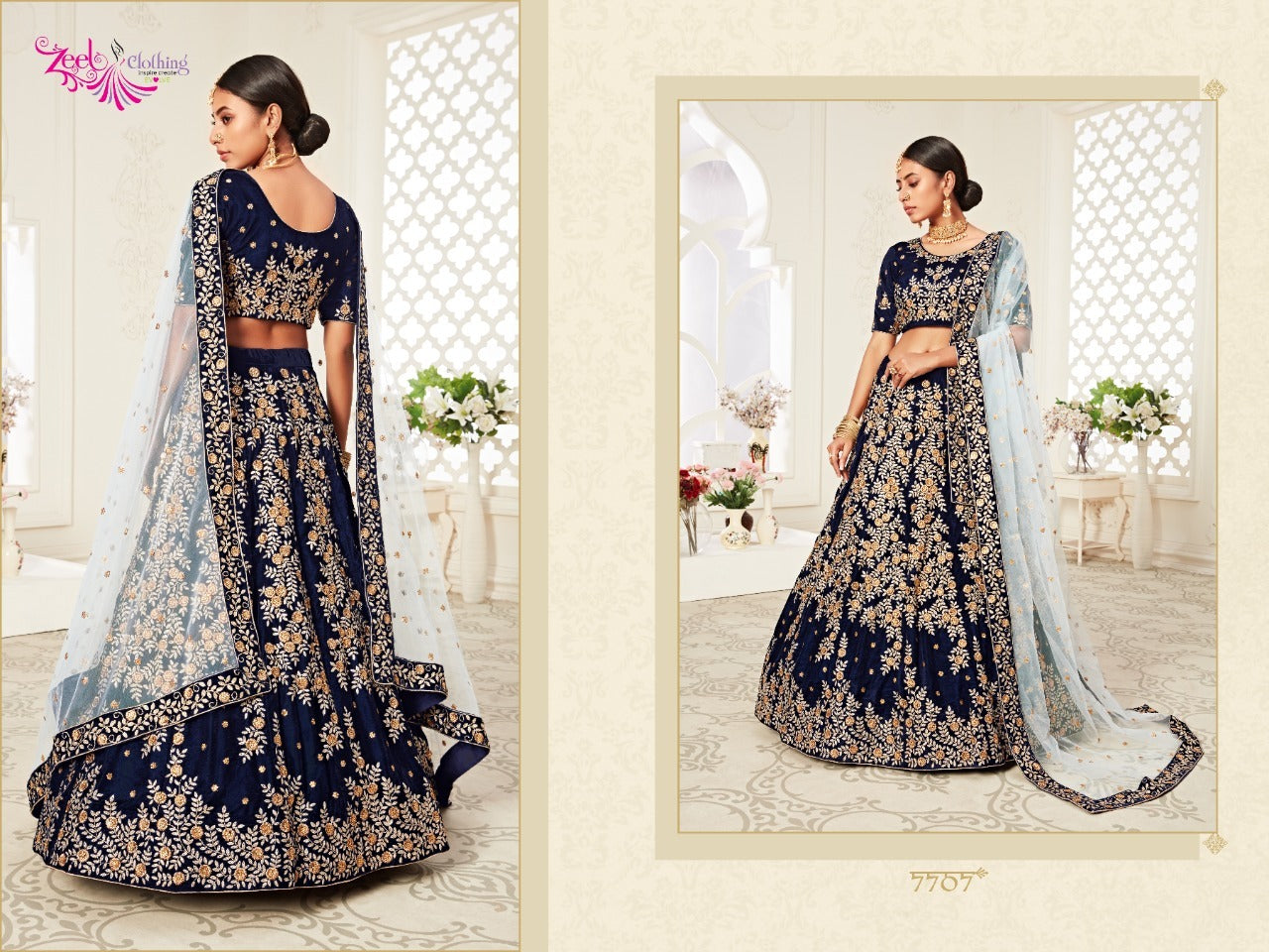 7707 Traditionl Vol 2 Zeel Lehenga Choli