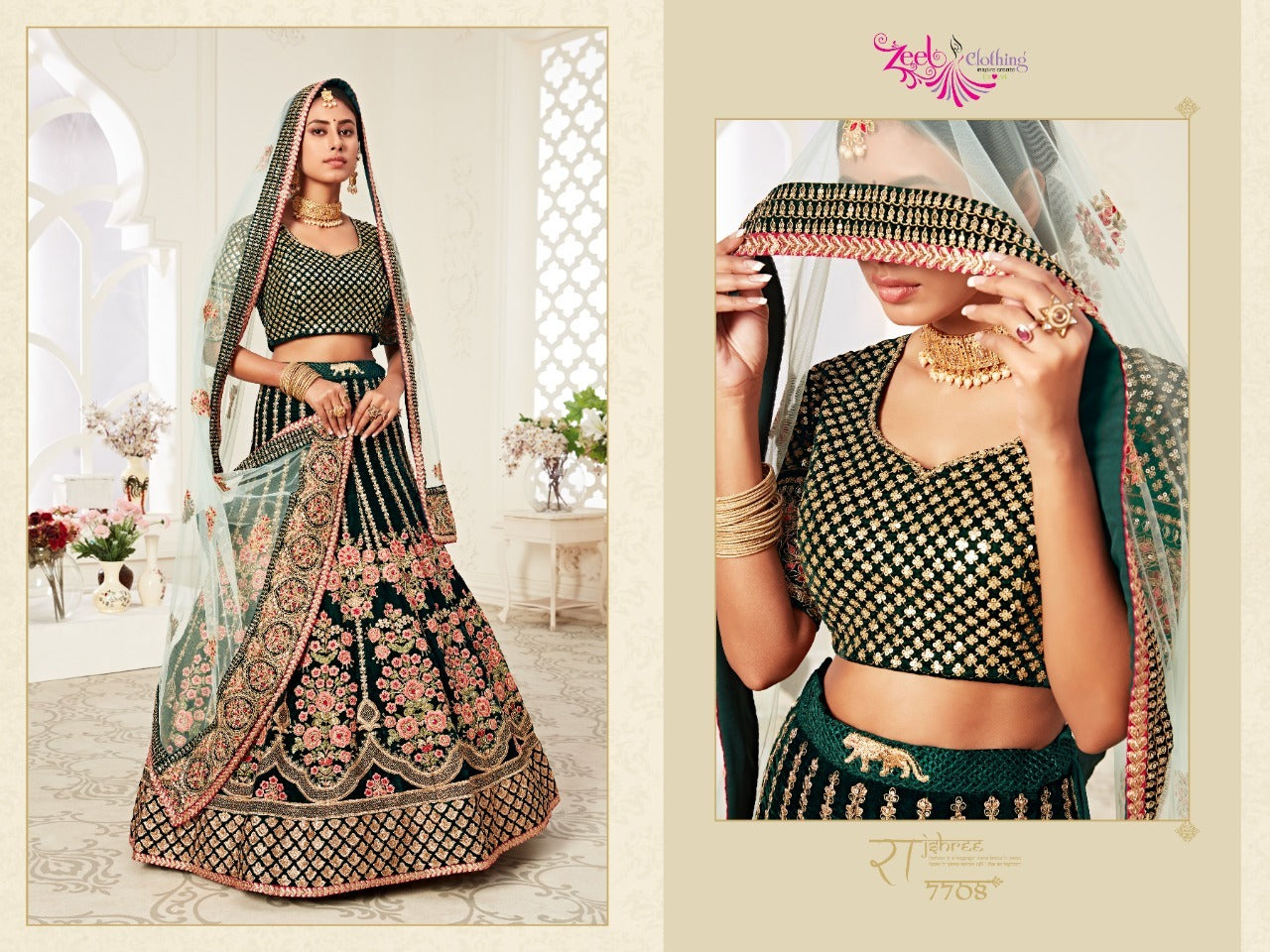 7708 Traditionl Vol 2 Zeel Lehenga Choli