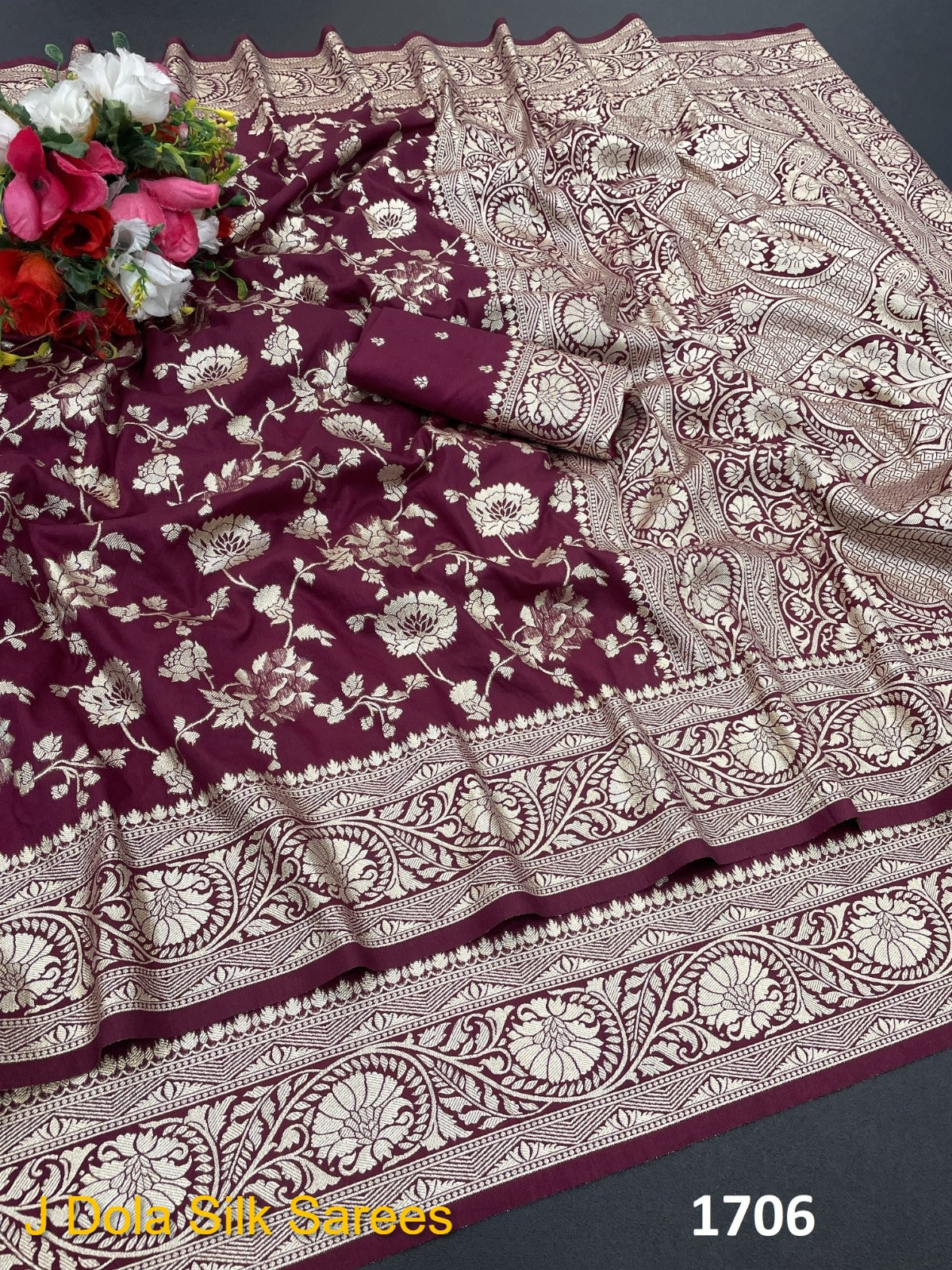 1706 J Dola Silk Sarees