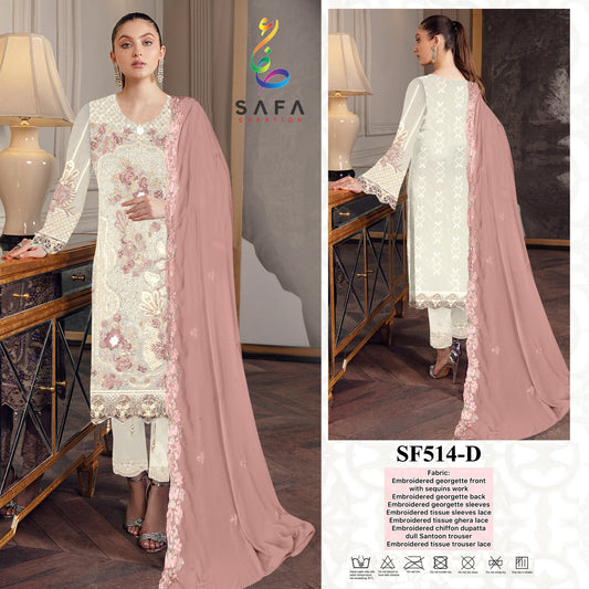 514-D Safa Creation Pakistani Readymade Suits