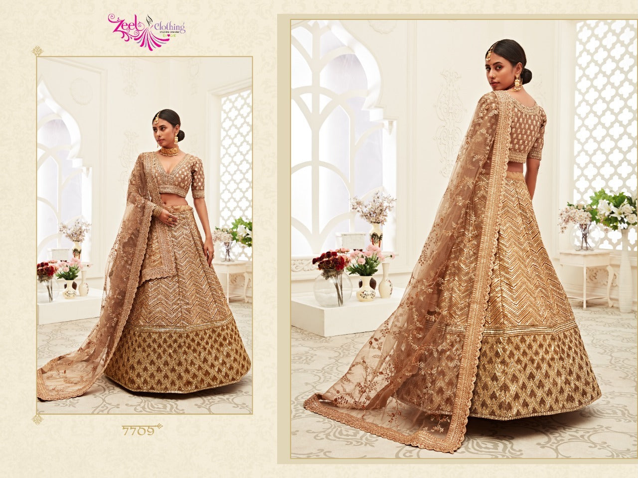 7709 Traditionl Vol 2 Zeel Lehenga Choli