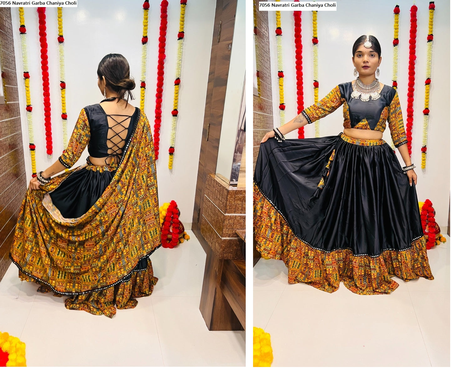 7056 Navratri Garba Chaniya Choli