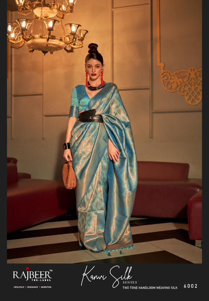 6002 Kanvi Silk Rajbeer Sarees