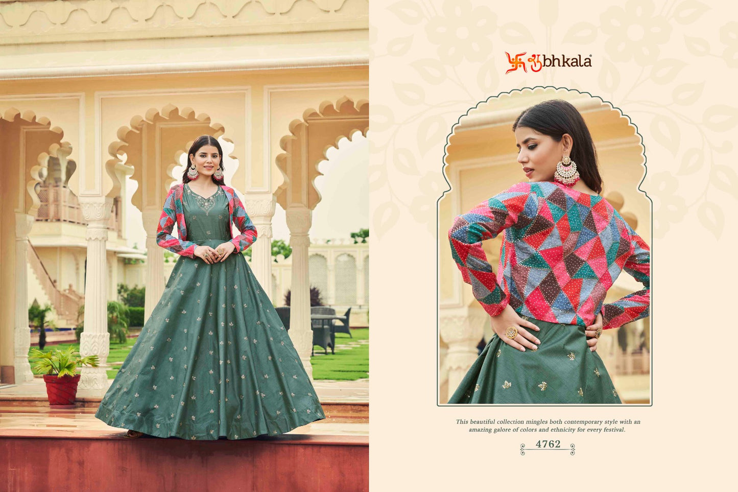 4762 Flory Vol 22 Shubhkala One Piece