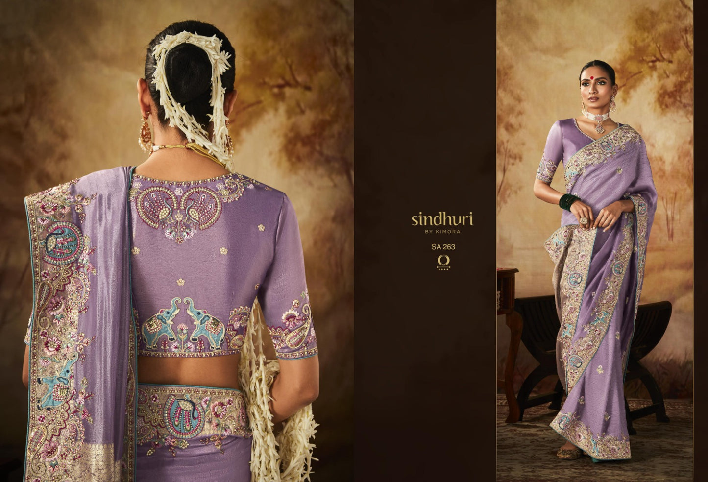 263 Kohinoor Sindhuri Sarees