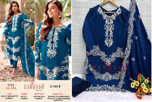 Z-163B Zarqash Pakistani Readymade Suits