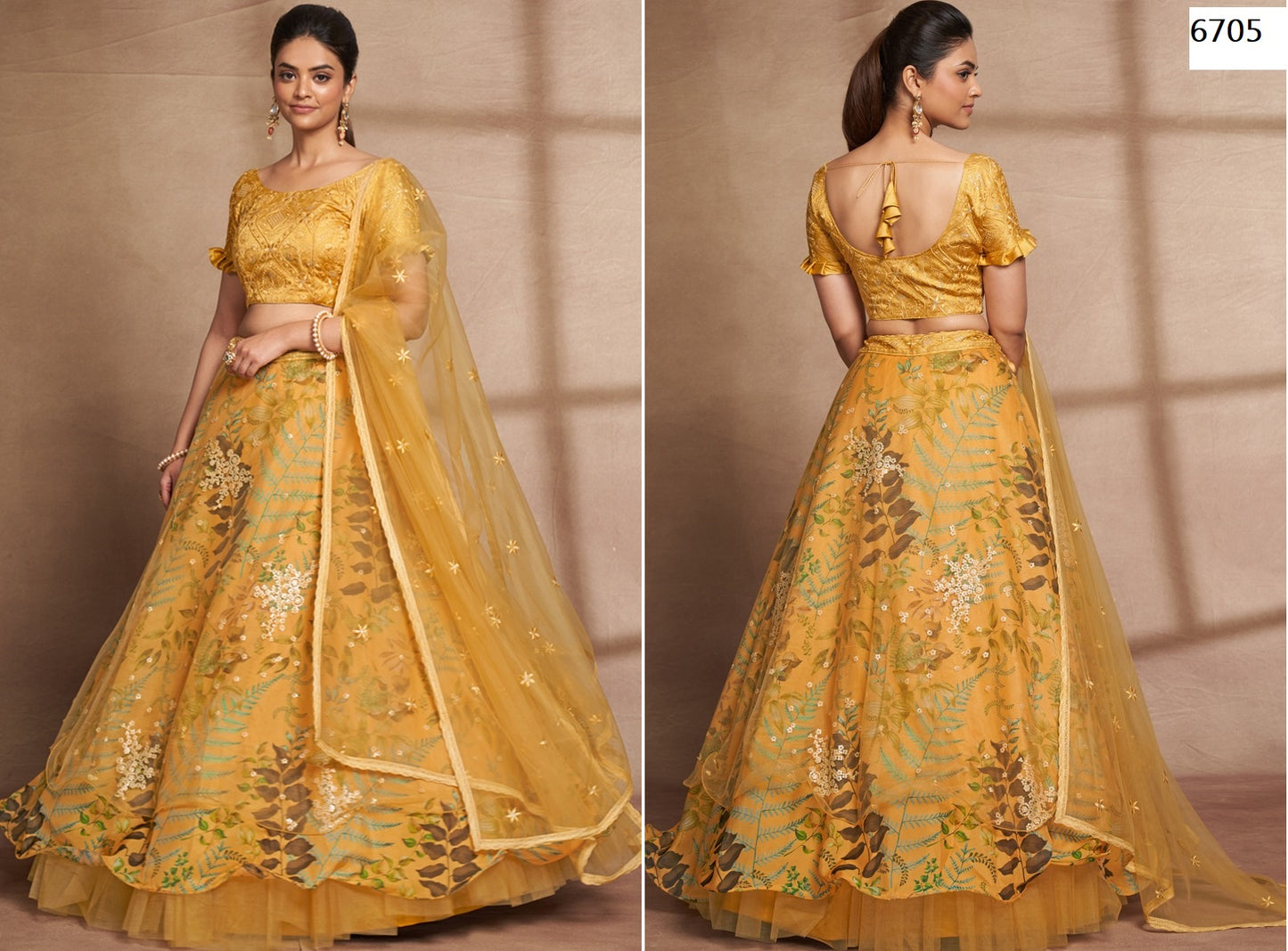 6705 Gulkanya Vol 1 Aahvan Designs Lehenga Choli