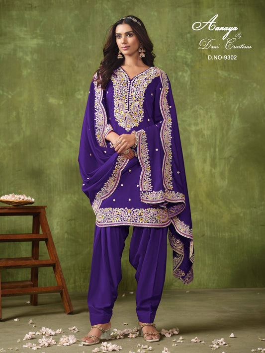 9302 Aanaya Vol 193 Dani Creation Unstitched Suits